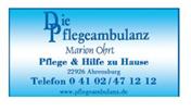 Logo von Die Pflegeambulanz Marion Ohrt