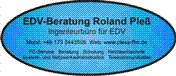 Logo von EDV-Beratung Roland Pleß