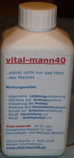 Der Vital-Trunk für den Mann....