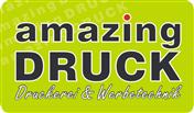 Logo von amazing Druck - Online Druckerei und Werbetechnik 